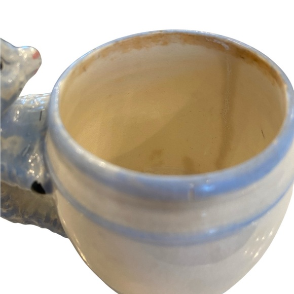 Always Drink Milk Vintage MCM Lamb Handle Coffee Tea Mug - Picture 4 of 7